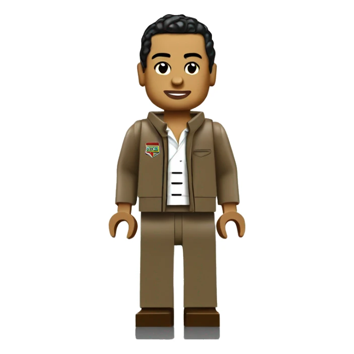 LEWIS HAMILTON lego full body sticker