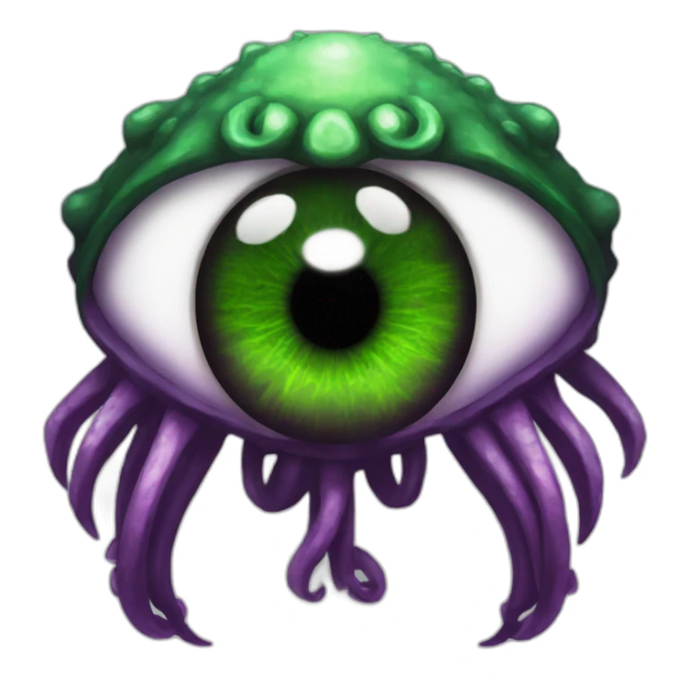 Eye of Cthulhu from terraria sticker