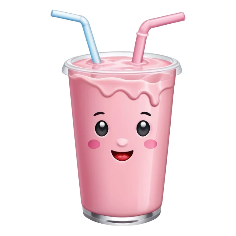 a pack of strawberry milk sticker