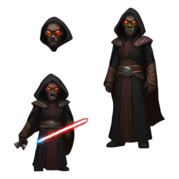 sith jedi in world of warcraft sticker