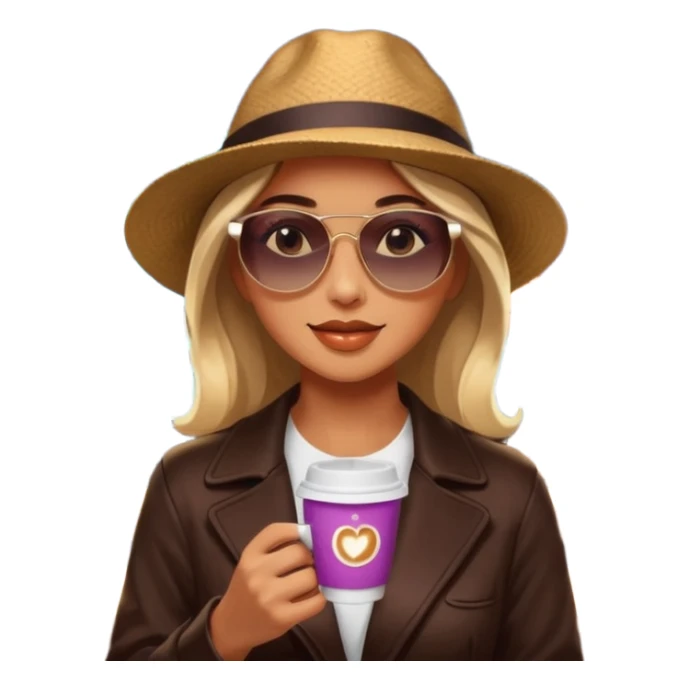 Woman with coffee , coffe shop with  neon glow, Midnight Wander. negative transparency . sticker