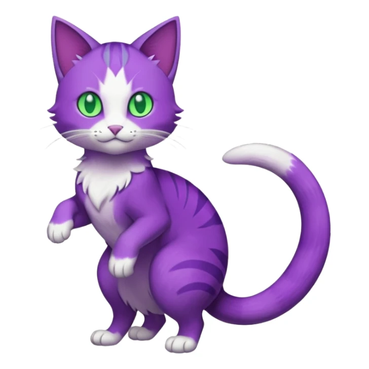 Clawitzer-Amoongus-Purrloin-fusion (full body) sticker