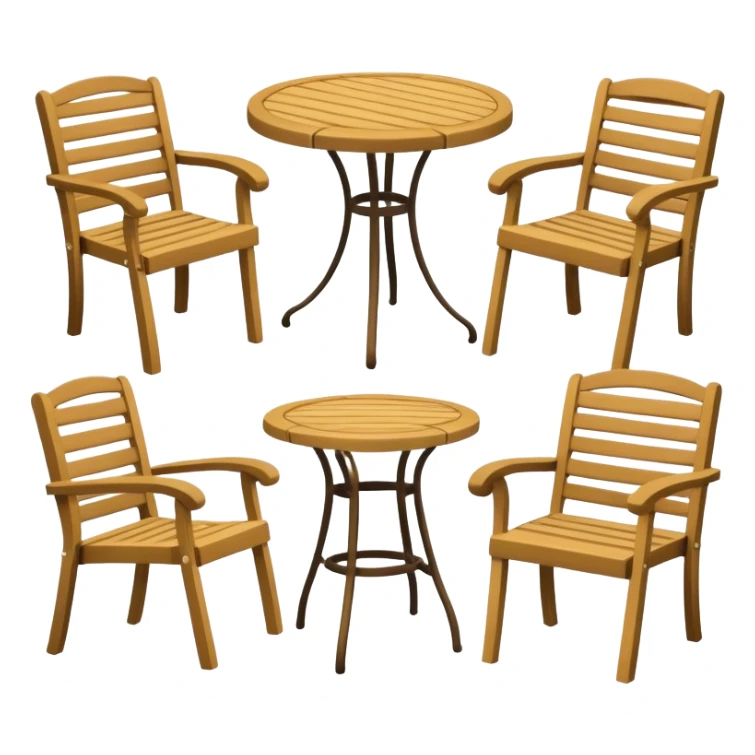 garden furniture sticker