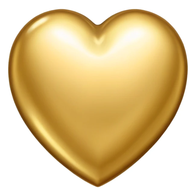 heart fully repaired sealed with gold no visible cracks sticker