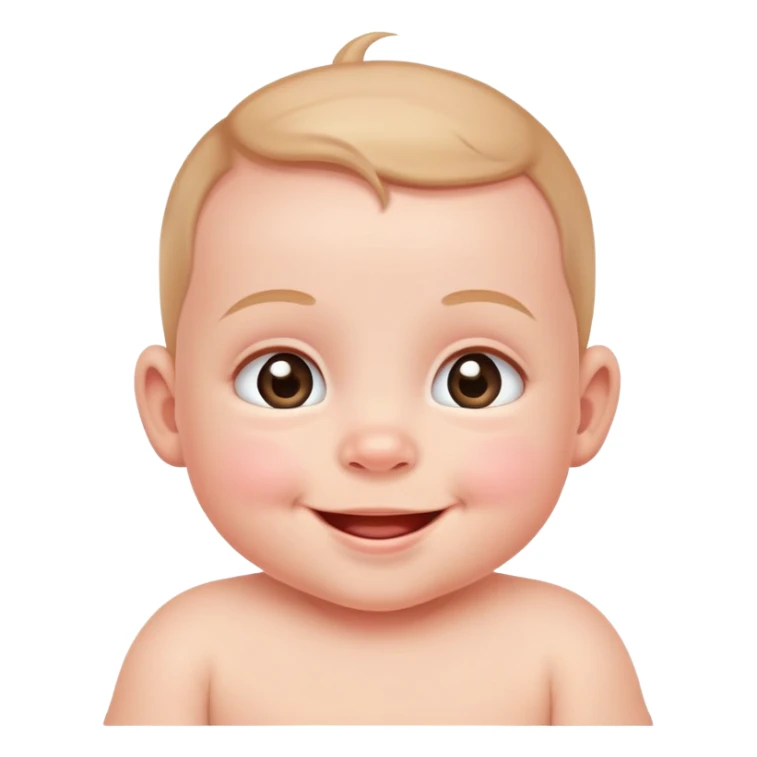 Baby smiling  sticker
