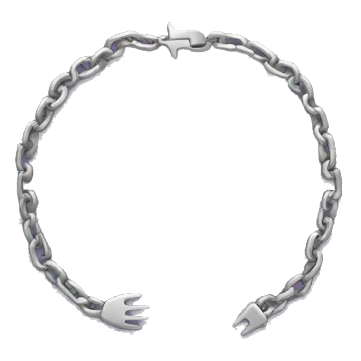 metal prong bracelet sticker