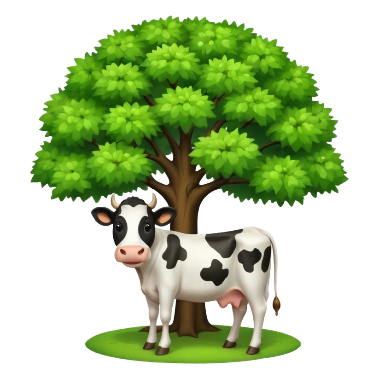 La vaca que ríe con un séptimo gigante sticker