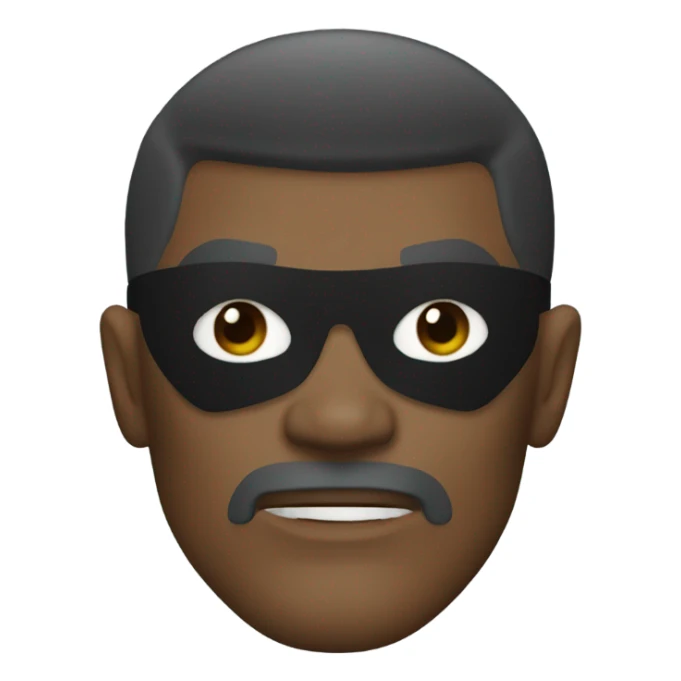 Nick Fury Marvel with pirate patch over one eye sticker