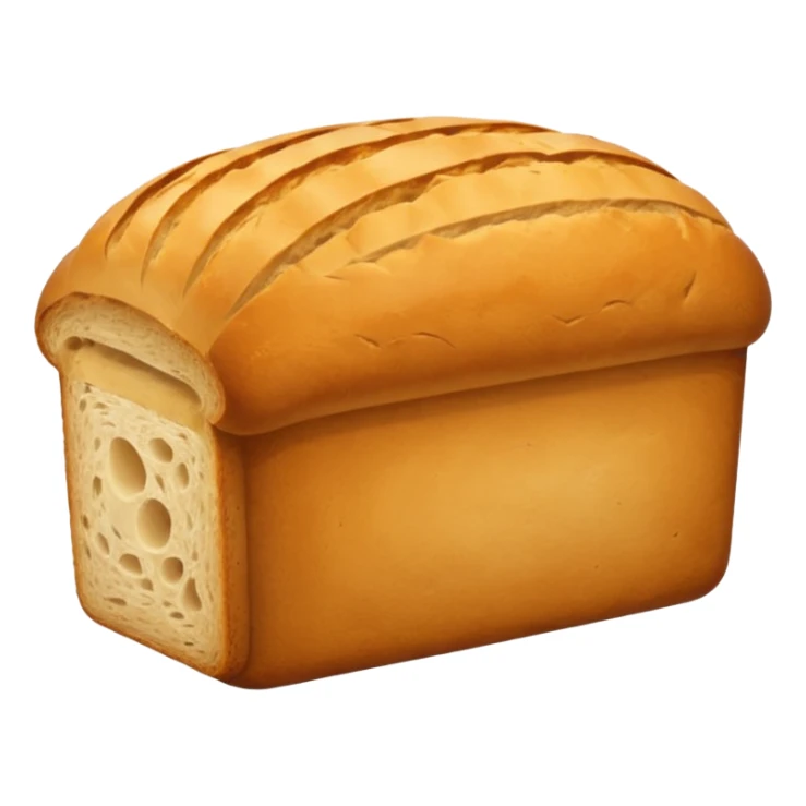 loaf of bread with D'Italiano packaging sticker