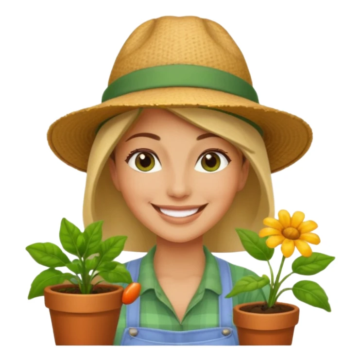 Urban Gardener woman sticker
