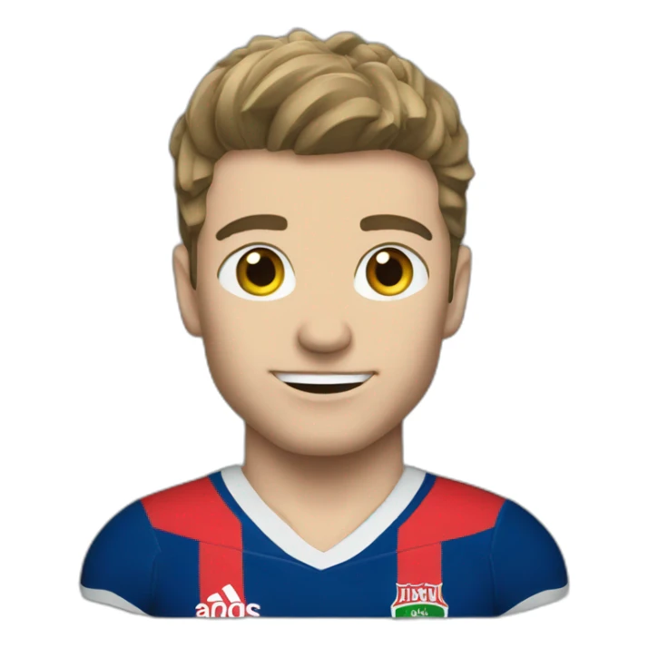 Antoine Dupont rugby sticker