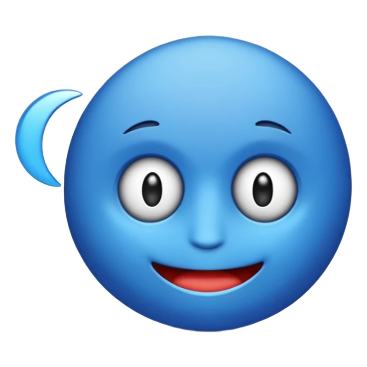 O inima mov,cu trecere spre albastru deschis si coada de drac! sticker