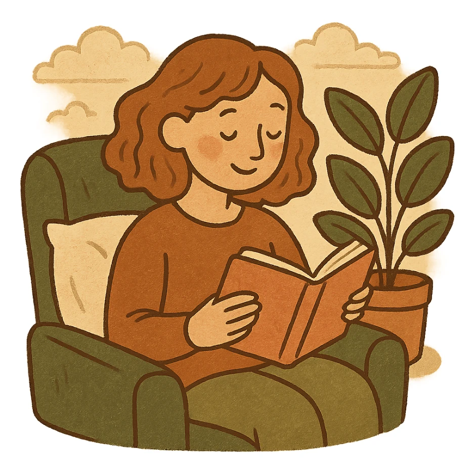 sticker illustration of a workspace with leather notebook and accessories, all neatly arranged, in burgundy, white, black, gray colors, modern business style, no text sticker