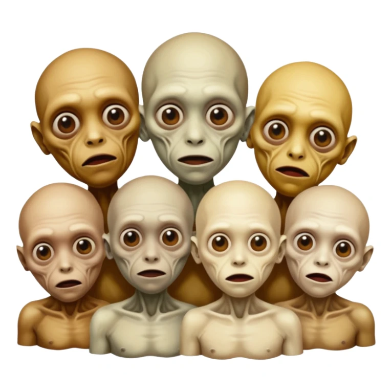 aesthetic brilliant divine lighting, oil paint  -  hieronymus bosch phantasmagoric mutated humans sticker