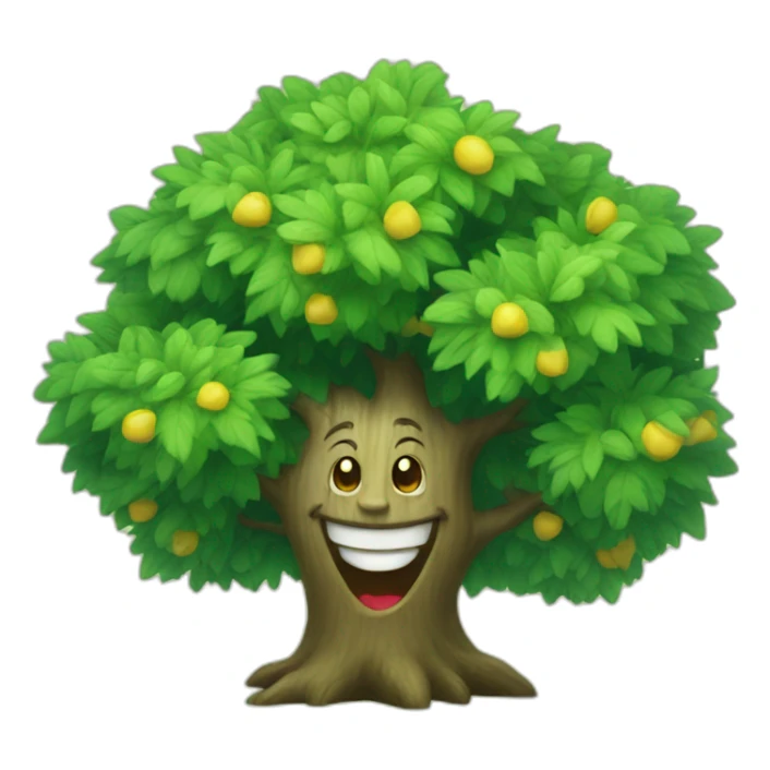 happy-tree sticker