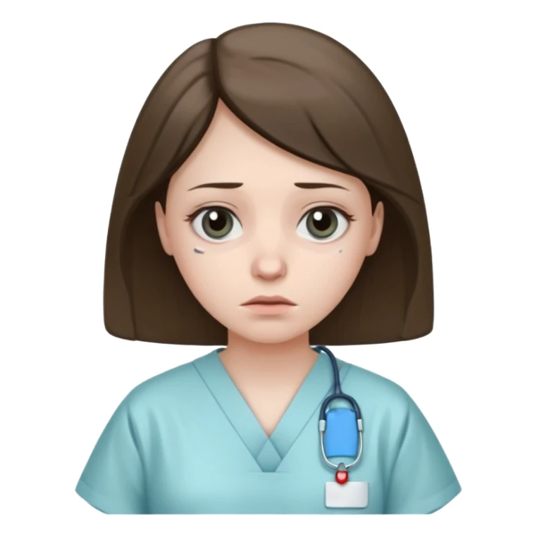 woman patient  sticker