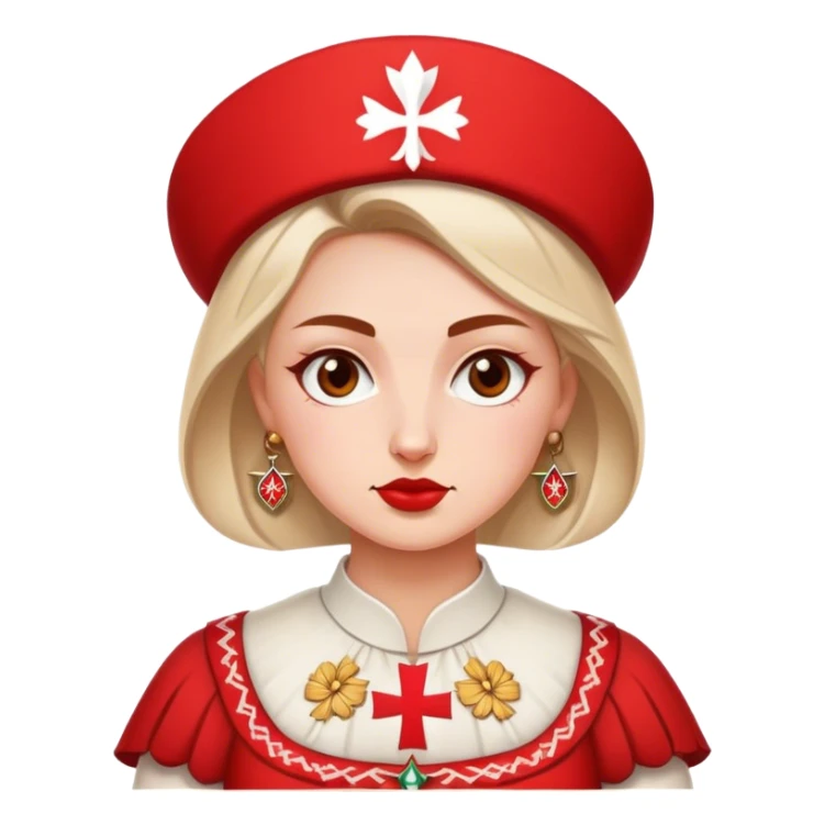 polish patriot woman nationalist sticker