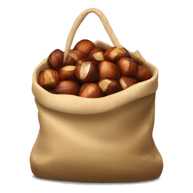 bag of roasted chestnuts sticker