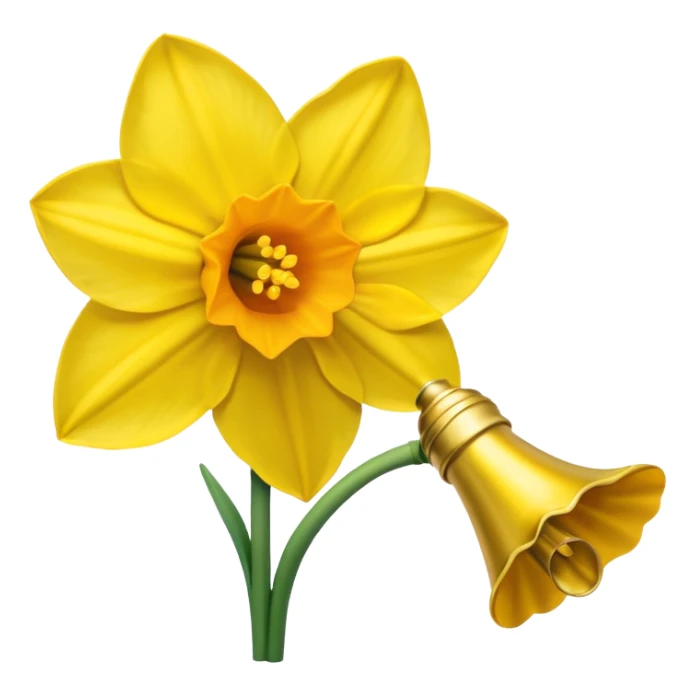 Daffodil sticker