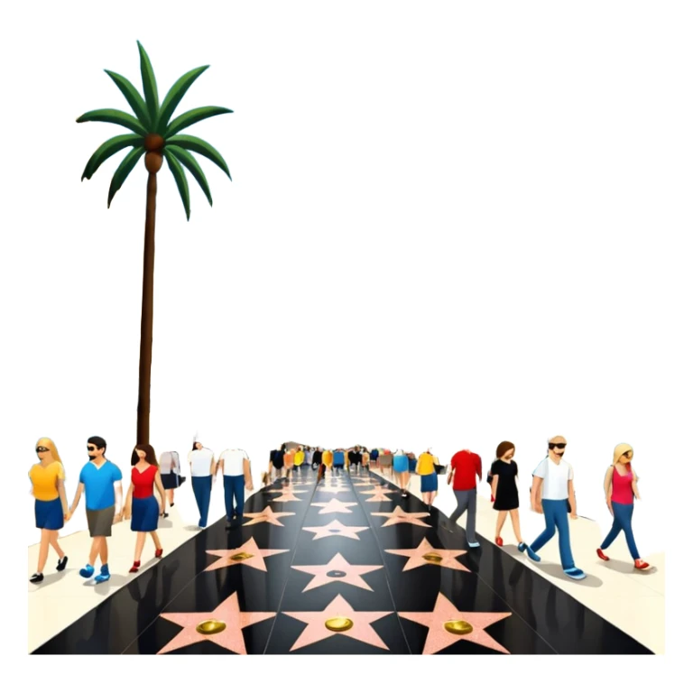 Hollywood Walk of Fame sticker
