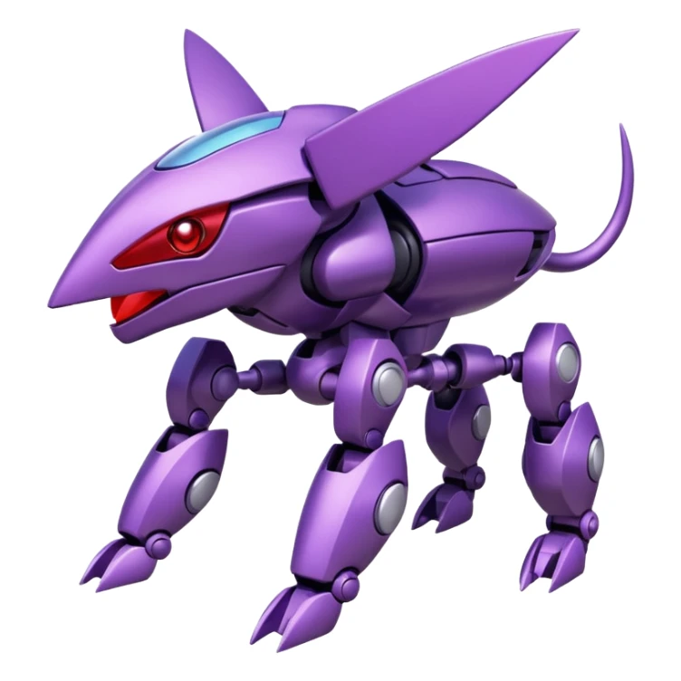 Miraidon-Genesect-Pokémon-Fakémon-hybrid-creature sticker