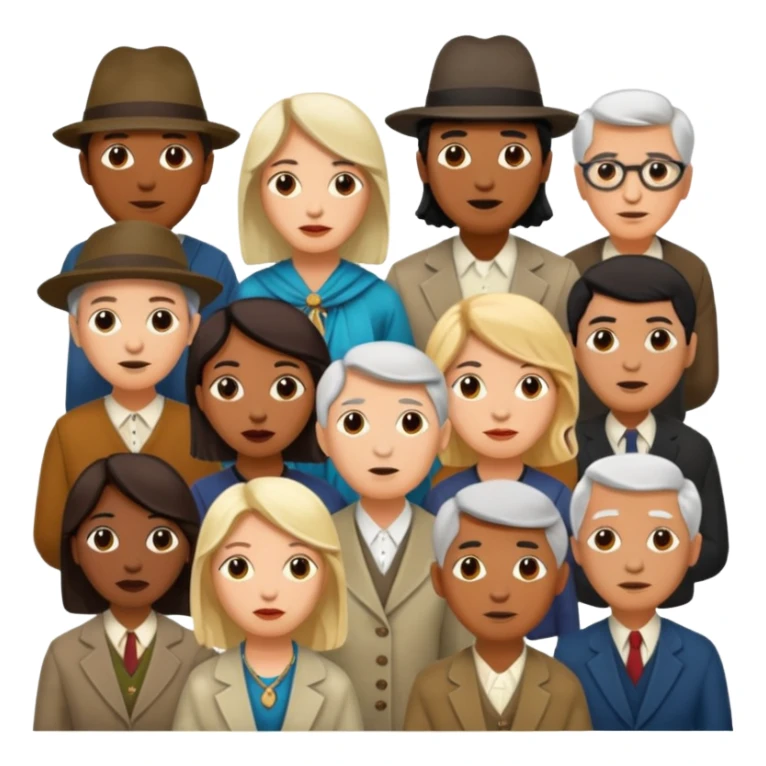 political dissidents, intellectuals, and bohemian folks. sticker