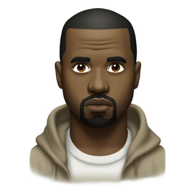 kanye west album cover sticker