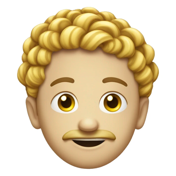 Smiley mit Tränen in den Augen und knutschmund  sticker