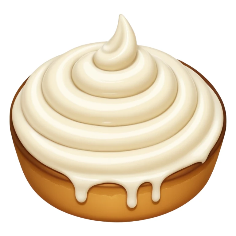 Cream without a plate sticker