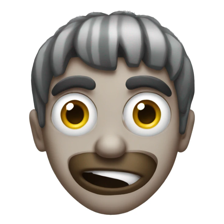 Crazy eyes emoji sticker