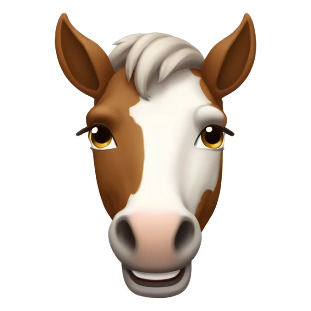 brown Cabeza de Caballo rejoices very strong sticker