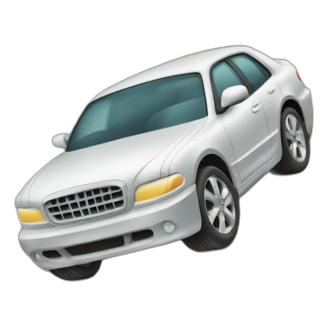 un carro de dinero sticker