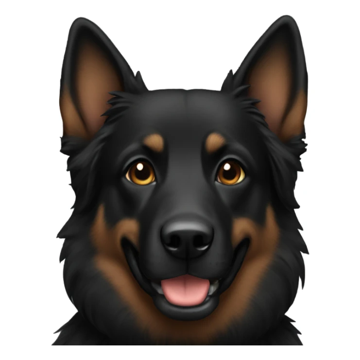 Black Shepard  sticker