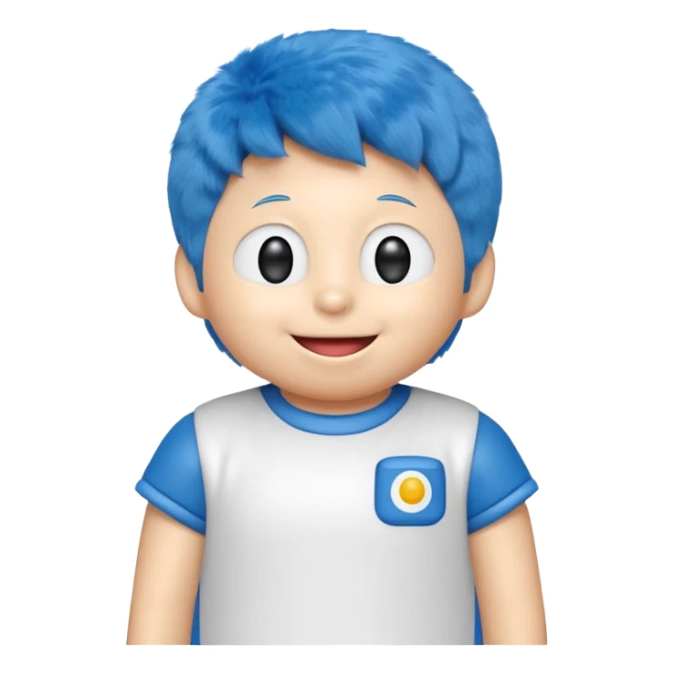 Doramon is wearing physics walla shirt sticker