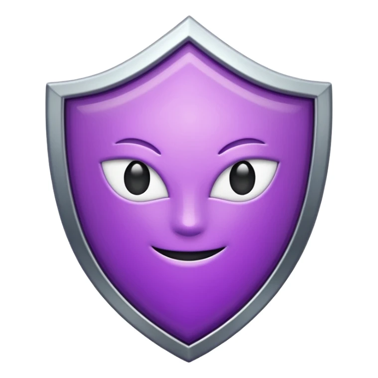 purple team cyber security shielfd emoji sticker