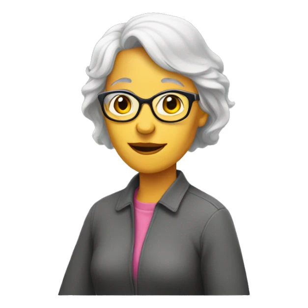 Pansexual Elder Female Named Heidi sticker