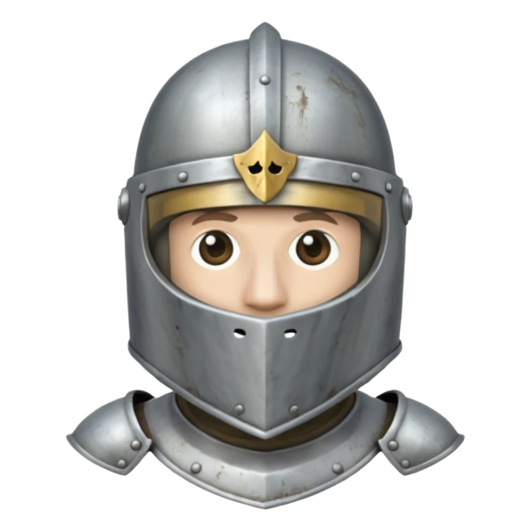 Monty pyton knight with full face covered helmet sticker
