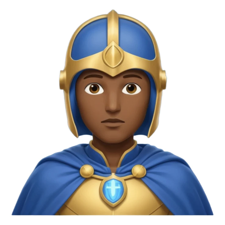 doctor fate with cape and helmet sticker