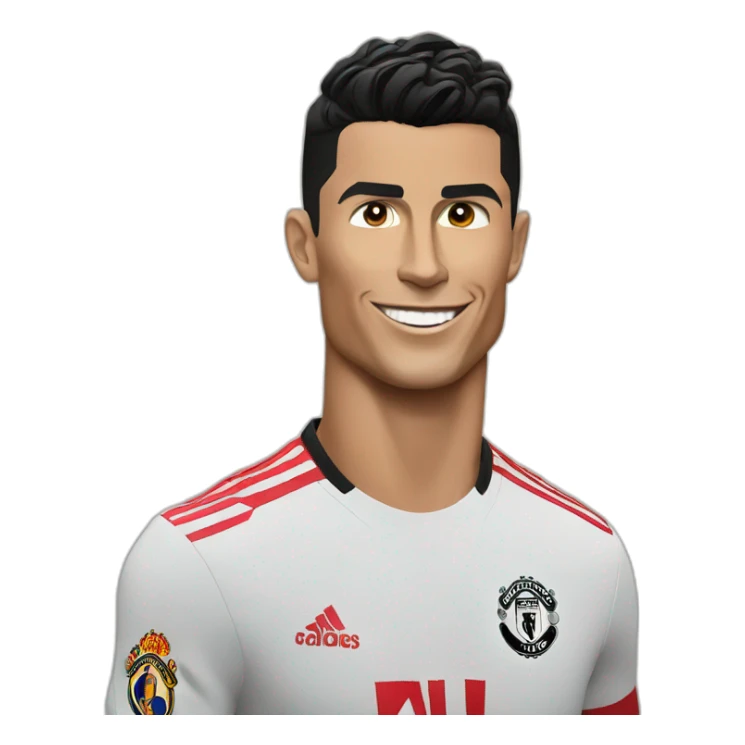 Cristiano Ronaldo Manchester United sticker