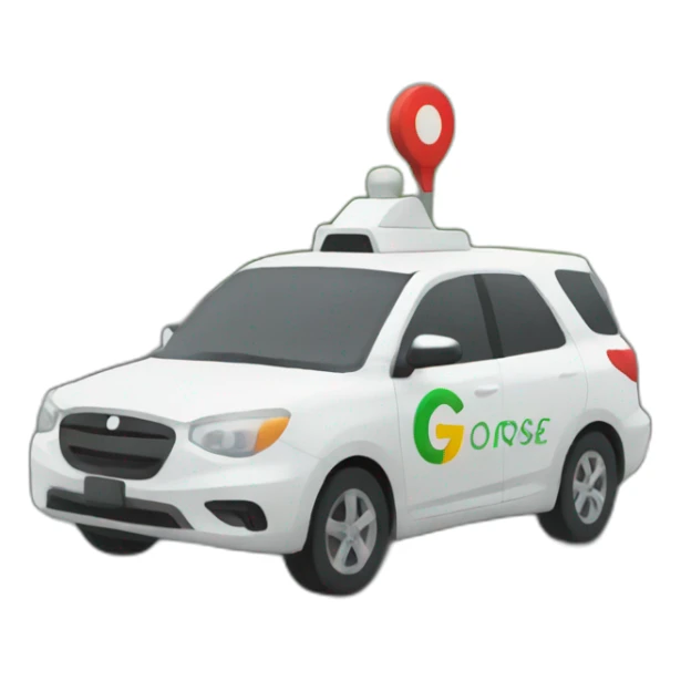 Google street view car sticker