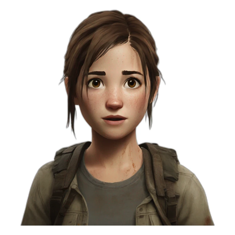 Ellie the last of us sticker