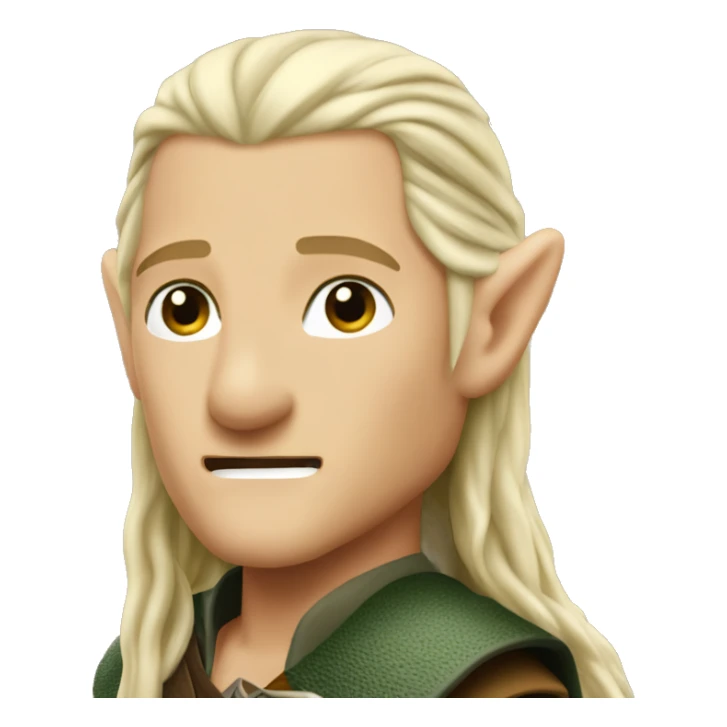 Legolas from lord of the rings  sticker