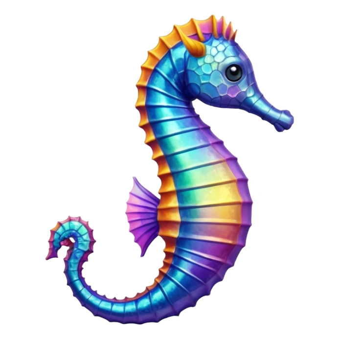 Seahorse sticker