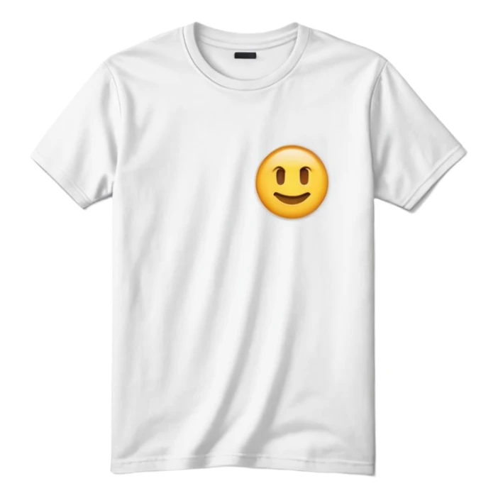 plain white short sleeve t-shirt no buttons sticker