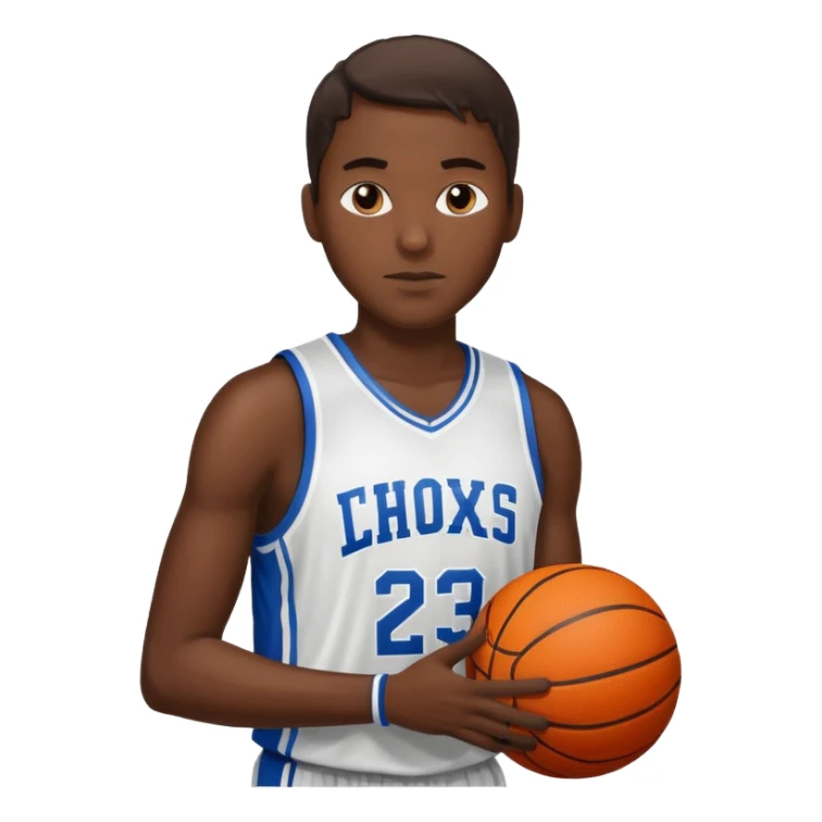 basketball star sticker