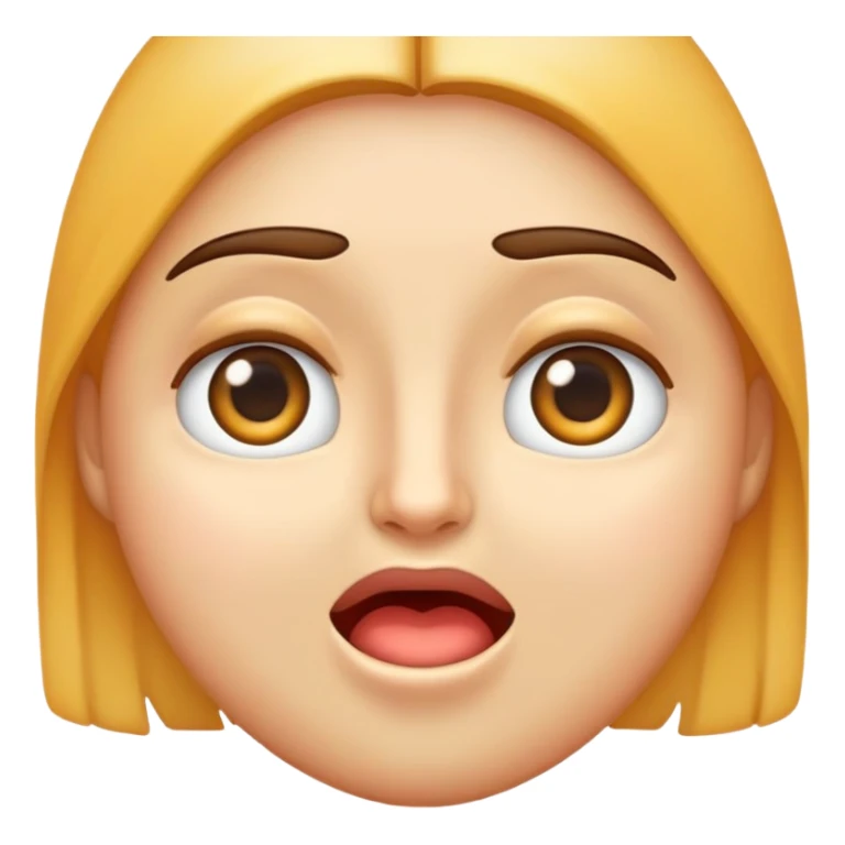 Crea un emoji de una persona nerviosa sticker