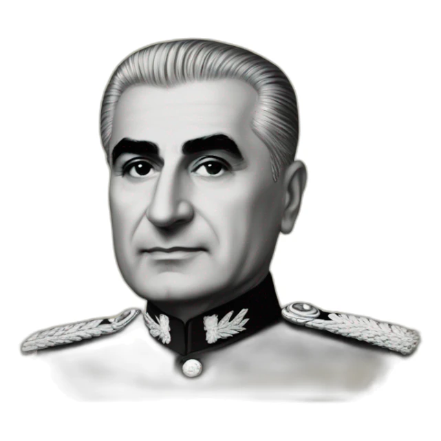 Mohammad Reza Shah Pahlavi sticker