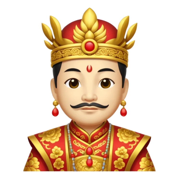 Chinese God of Wealth sticker