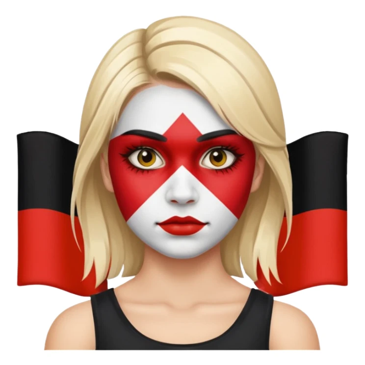 Germany strong girl sticker