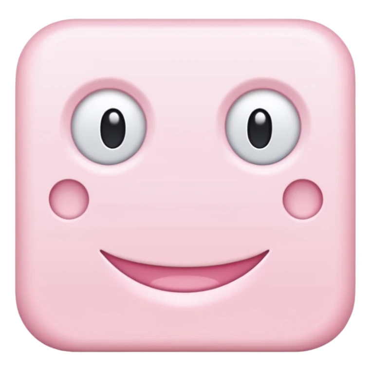 Pale Pink  Font sticker